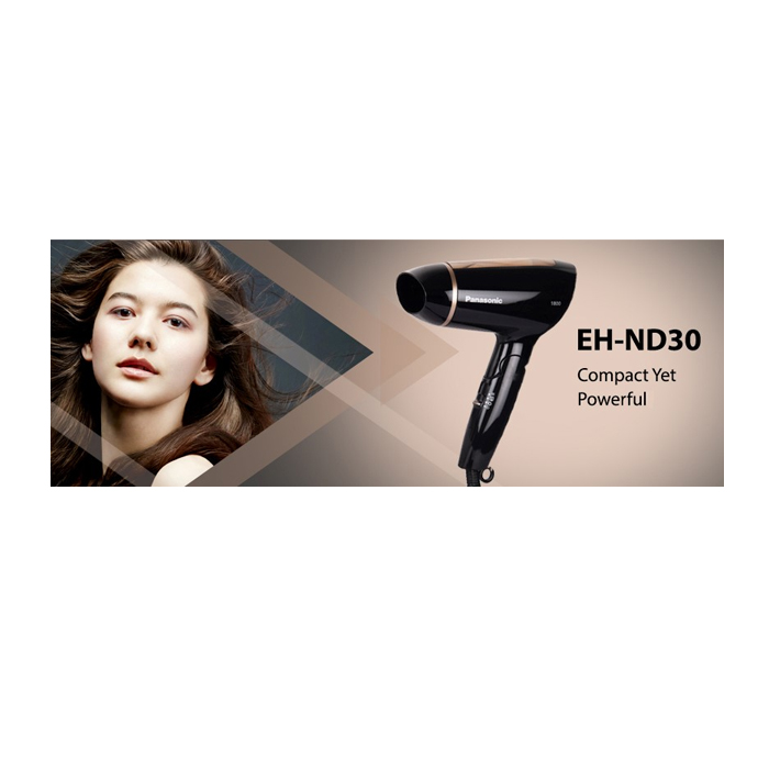 Panasonic Hair Dryer EH-ND30 - Hitam 